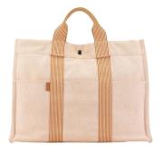 Pre-owned Canvas totes Hermès Vintage , Orange , Dames