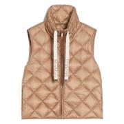 Licht Kameel Tregic Stijlvolle Jurk Max Mara , Brown , Dames