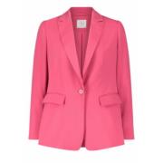 Blazer Lang Single-Breasted 1/1 Mouw - 211_41843205_4198 Betty & Co , ...