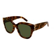 Schildpad Zonnebril Saint Laurent , Multicolor , Unisex