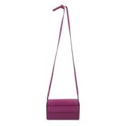 Leather shoulder-bags Chloé , Purple , Dames