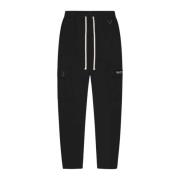 Cargo Broek in Zwart Quotrell , Black , Heren