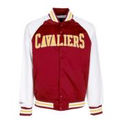 NBA Primetime Bomberjack Hardwood Classics Mitchell & Ness , Red , Her...