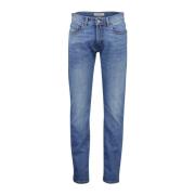 Blauwe Jeans Stijlvolle Modekleding Pierre Cardin , Blue , Heren