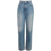 Versleten Bryce Martin Jeans Khaite , Blue , Dames