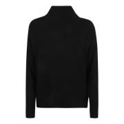 Turtlenecks Allude , Black , Dames