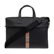 Handtas voor documenten Paul Smith , Black , Heren