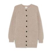 Sepia Cardigan Khaite , Beige , Dames