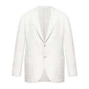 Gestreept patroon blazer Eleventy , Beige , Heren