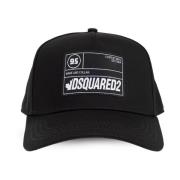 Baseballpet Dsquared2 , Black , Heren