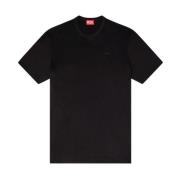 Aanpassen Splitten T-Shirt Diesel , Black , Heren