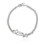 Messing armband Dsquared2 , Gray , Heren