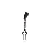 Enkele clip met hanger Dsquared2 , Black , Heren