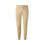 Camel Slim Fit Broek Fay , Beige , Heren