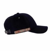 Zwarte wollen Baya Side Cap Paul Smith , Black , Unisex