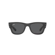 Mega Wayfarer Rb0840S Zonnebril Ray-Ban , Black , Heren