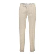 Beige Katoenen Zomer Chino Broek Brax , Beige , Heren