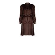 Winter Jurk Collectie 2024/25 Rinascimento , Brown , Dames