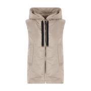 Waterafstotende Hoodie Jas Max Mara , Brown , Dames