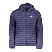 Blauwe Hoodie met Zakken en Logo North Sails , Blue , Heren