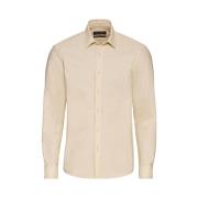 Casual Overhemd Lange Mouw Marc O'Polo , Beige , Heren