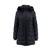 Belvitesse Long Winterjas Midnightblue Wellensteyn , Blue , Dames