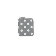 Grijze portemonnee met polka dot print Comme des Garçons , Gray , Here...