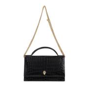 Zwarte Schoudertas voor Vrouwen Alexander McQueen , Black , Dames