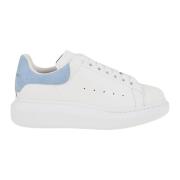 Witte Leren Sneakers voor Vrouwen Alexander McQueen , White , Dames