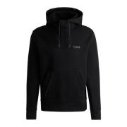 Zwarte hoodie Soody Mirror Hugo Boss , Black , Heren