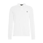 Overhemd met lange mouwen en logo borduursel Polo Ralph Lauren , White...