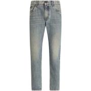 Blauwe Jeans voor Mannen Dolce & Gabbana , Blue , Heren