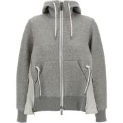 Stijlvolle Sweaters Collectie Sacai , Gray , Dames