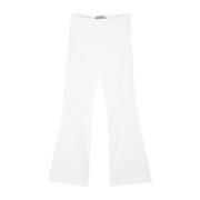 Wijde Broek Bianco Ss25 D.Exterior , White , Dames