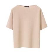 Elegante Gebreide Kleding in Levendige Kleur Fabiana Filippi , Beige ,...