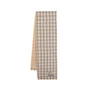 Klein Geruit Wol Sjaal - Beige Burberry , Beige , Unisex