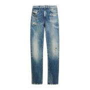 Blauwe Jeans voor Mannen Diesel , Blue , Heren