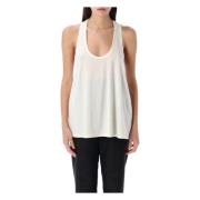 Stijlvolle Tanktop voor Vrouwen Tom Ford , Beige , Dames