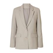 Klassieke Blazer Island Fossil Selected Femme , Gray , Dames