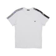 Katoenen Crew Neck T-Shirt Emporio Armani , White , Heren