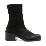 Zwarte Enkellaars Marsell , Black , Dames