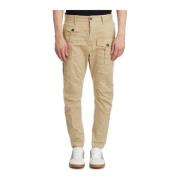 Cargo Katoenen Broek Dsquared2 , Beige , Heren