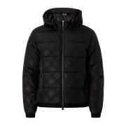 Gewatteerde jas met capuchon Emporio Armani EA7 , Black , Heren