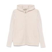 Gele Hoodie Wol Zijde D.Exterior , Beige , Dames