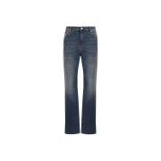 Katoenen Jeans met ritssluiting Fabiana Filippi , Blue , Dames