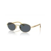 Elegante metalen en acetaat zonnebril Persol , Yellow , Unisex