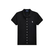 Polo met korte mouwen Polo Ralph Lauren , Black , Dames