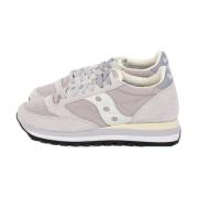 Wit/lila Jazz Triple Sneakers Saucony , Purple , Dames