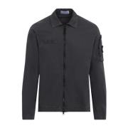 Grijze Stijlvolle Katoenen Overhemd Stone Island , Gray , Heren