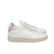 Witte Leren Sneakers met Logo Detail Veja , White , Dames